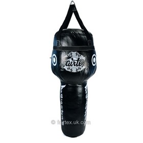 Fairtex Black HB13 Uppercut Angle Punching Bag