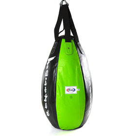 Fairtex Teardrop Bag / Super / Unfilled / Black Green 