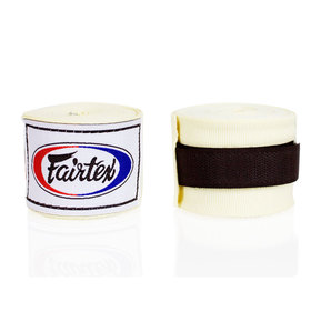 Fairtex HW2 4.5m White Muay Thai Hand Wraps