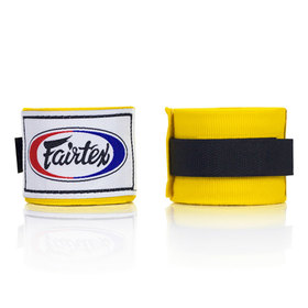 Fairtex HW2 4.5m Yellow Muay Thai Hand Wraps