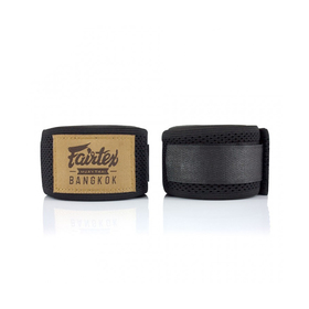 Fairtex HW4 4.5m Black Mesh Muay Thai Hand Wraps