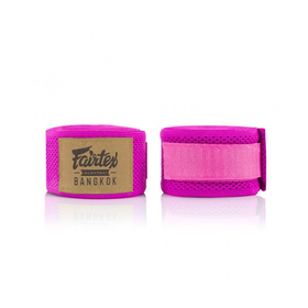 Fairtex HW4 4.5m Purple Mesh Muay Thai Hand Wraps