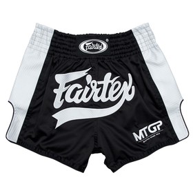 Fairtex Muay Thai Short / MTGP / Black-White 