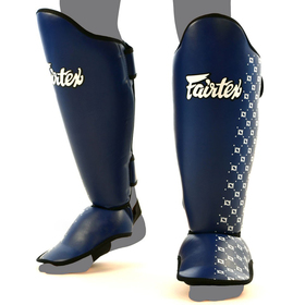 Fairtex SP5 Blue Muay Thai Shin Guards