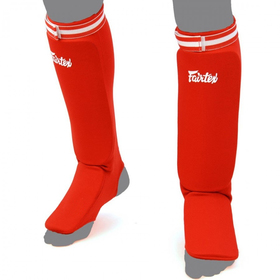 Fairtex Shin Guards / Competition / Red