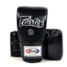 Fairtex TGT7 Black Muay Thai Bag Gloves 