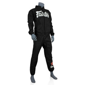 Fairtex VS2 Black & White Vinyl Muay Thai Sweatsuit