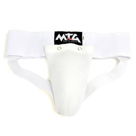 MTG Pro Groin Guard / Elastic / White