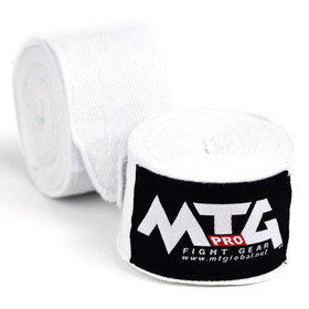 MTG Pro Cotton Handwraps / White - 5m