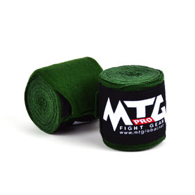 MTG Pro Hand Wraps / Dark Green - 2.5m 
