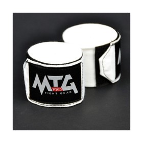 MTG Pro White 5m Muay Thai Hand Wraps