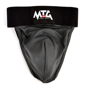 MTG Pro G1 Black Elastic Muay Thai Groin Guard