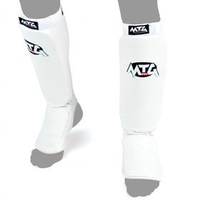 MTG Pro Shins PAIR / Elasticated / White - XS