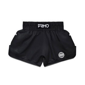 Primo Muay Thai Shorts - Alta Series - Onyx Black