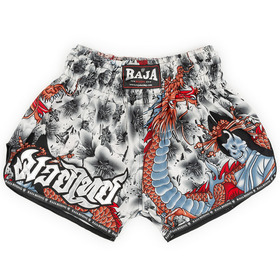 Raja Muay Thai Shorts / Silver Dragon R46