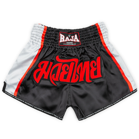 Raja Black & White Urban Hero Muay Thai Shorts