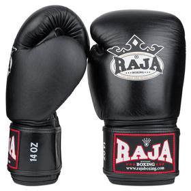 Raja Boxing Gloves / Leather / Black