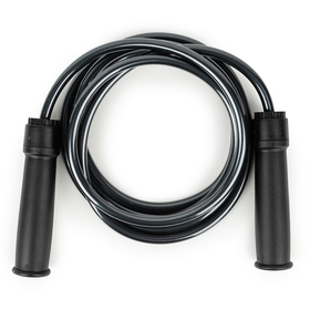 TBS Skipping Rope / Heavy Rubber / Black