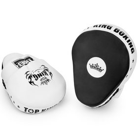 Top King Focus Mitts / Super / Black White