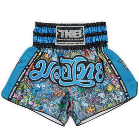 Top King Shorts / Traditional / Asian Blue