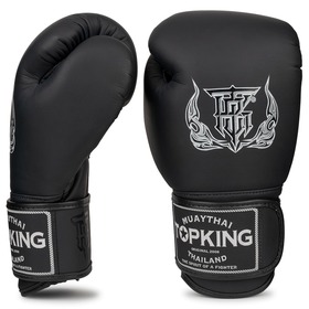 Topking Kids Black Muay Thai Boxing Gloves