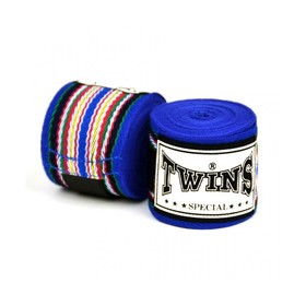 Twins CH2 Blue 5m Muay Thai Hand Wraps