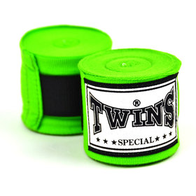 Twins CH5 Green 5m Muay Thai Hand Wraps