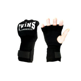 Twins CH7 Black Gel Muay Thai Hand Wraps