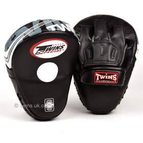 Twins PML10 Black Muay Thai Focus Mitts