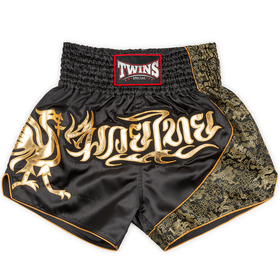 Twins Muay Thai Shorts / T151 / Black Gold