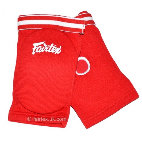 Fairtex Elbow Pads / Competition / Red