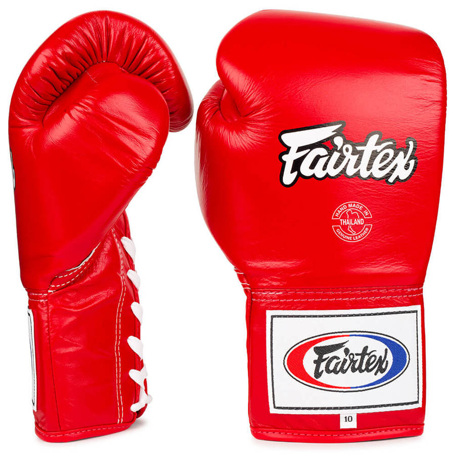 Lace up boxing gloves hot sale