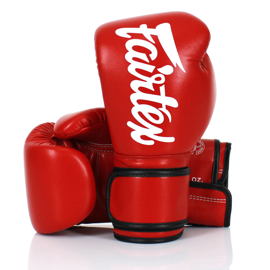 Fairtex Boxing Gloves / Microfibre / Red