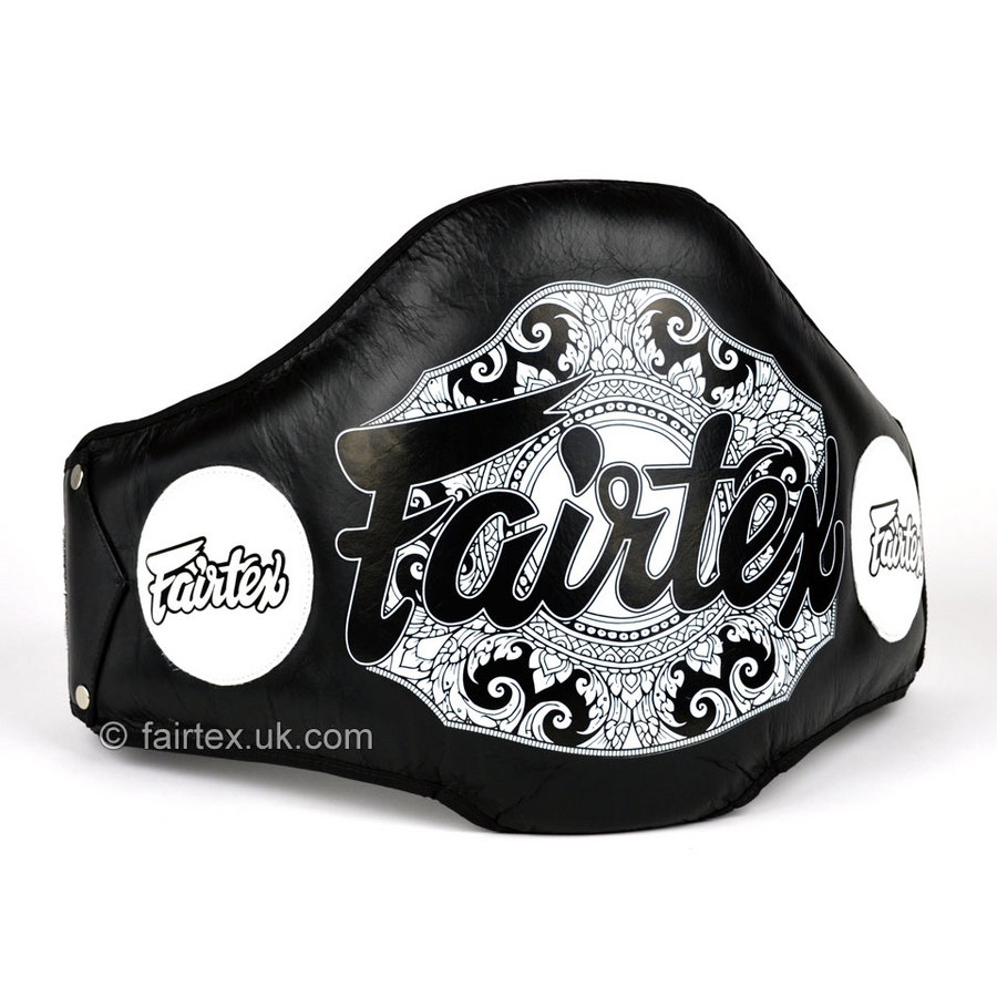 fairtex leather belly pad