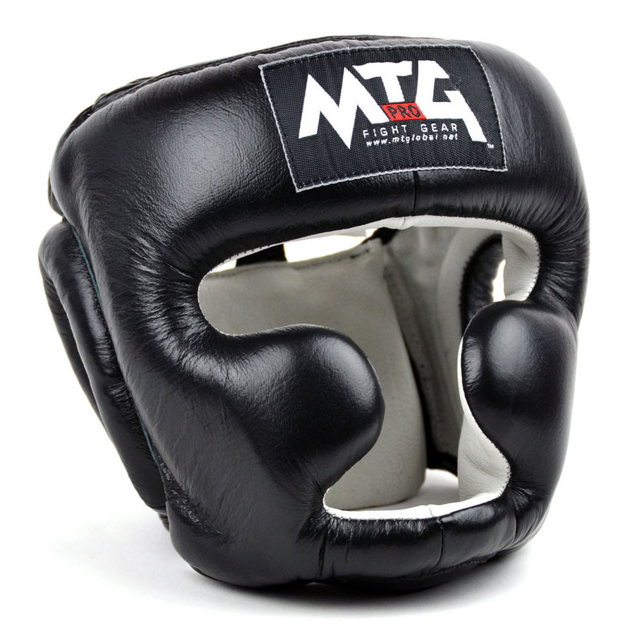 MTG Pro Full Face Head Guard Black