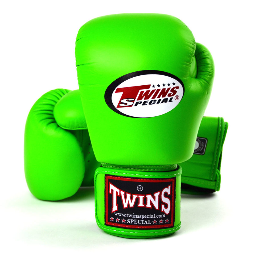 Muay Thai Boxing Gloves for Kids Twins BGVS3 Synthetic Green, affordable  and direct from Thailand