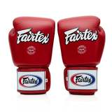 Fairtex BGV1 Red Leather Muay Thai Gloves Fairtex BGV1 Red Leather Muay Thai Gloves
