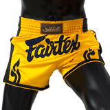 Fairtex BS1701 Yellow Muay Thai Shorts Fairtex BS1701 Yellow Muay Thai Shorts
