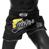 Fairtex BS1708 Black Muay Thai Shorts Fairtex BS1708 Black Muay Thai Shorts