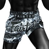 Fairtex BS1949 Grunge Black Muay Thai Shorts Fairtex BS1949 Grunge Black Muay Thai Shorts