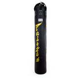 Fairtex HB6 6ft Black-Gold Muay Thai Banana Bag (unfilled) Fairtex HB6 6ft Black-Gold Muay Thai Banana Bag (unfilled)