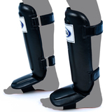 Fairtex Shin Guards / Double Padded / Black Fairtex Shin Guards / Double Padded / Black