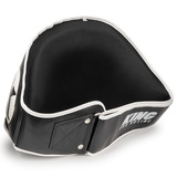 King Pro Black & White Muay Thai Belly Pad King Pro Black & White Muay Thai Belly Pad