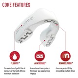 SafeJawz White Intro Series Muay Thai Mouthguard SafeJawz White Intro Series Muay Thai Mouthguard