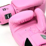 Twins BGVL3 Pink Leather Muay Thai Gloves Twins BGVL3 Pink Leather Muay Thai Gloves