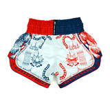 Twins White Yant Muay Thai Shorts Twins White Yant Muay Thai Shorts
