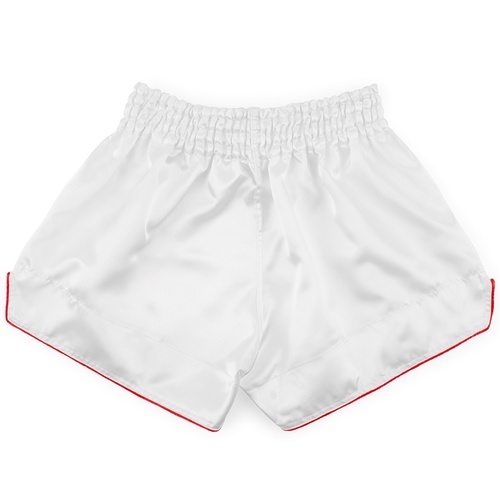  Boon Sport Muay Thai Shorts / Retro / White