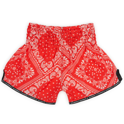 Raja Muay Thai Shorts / R164 / Indian Red