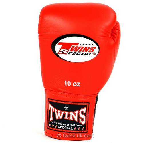  Twins Boxing Gloves / BGLL1 / Lace-up Red