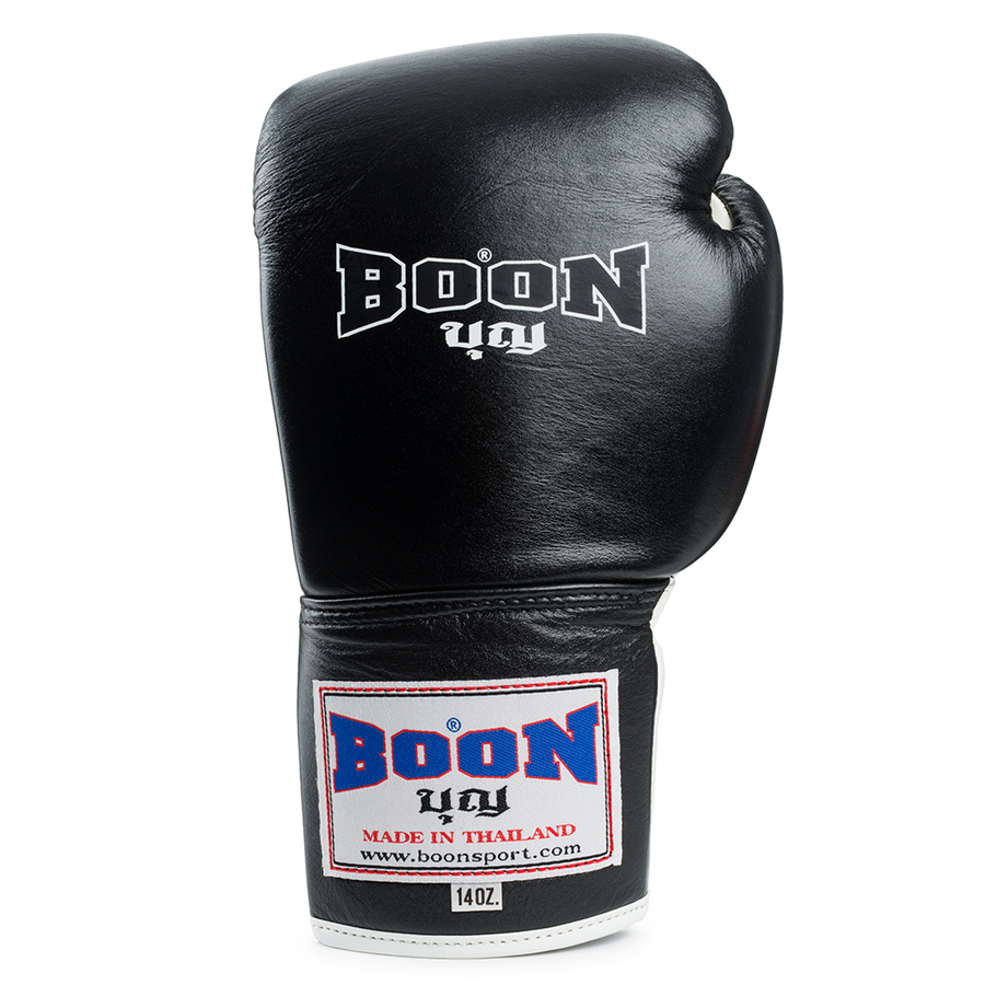 Boon Sport Boxing Gloves / Lace Up / Black